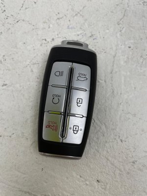 2022-2025 Genesis G70 6-Button Smart Key Keyless Entry Transmitter (Used OEM)