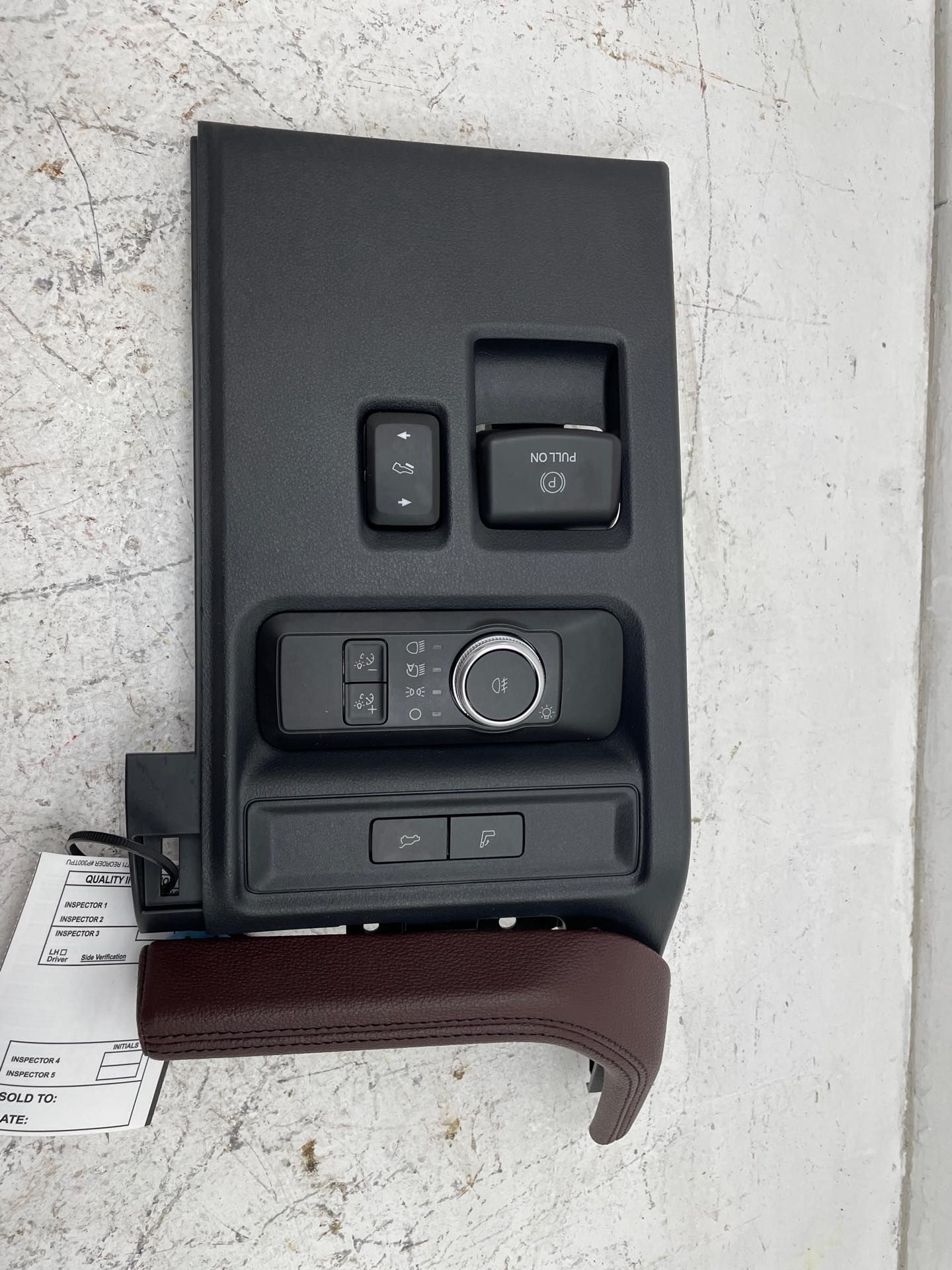 2021-2023 Ford F-150 Lower Dashboard Trim Panel with Headlight and Fog Light Switches - Front (Used OEM)