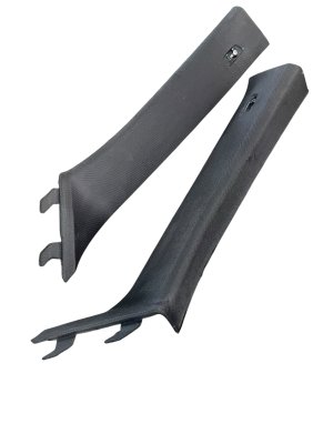 2021-2025 BMW M4 Black A-Pillar Trim Panel Set (Used OEM)