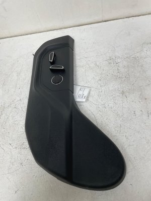 2018-2024 Lincoln Navigator Black Power Seat Switch Cover Assembly - Front, Left (Driver) (Used OEM)