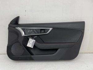 2014-2020 Jaguar F-Type Black Door Interior Trim Panel - Front, Right (Passenger) (Used OEM)