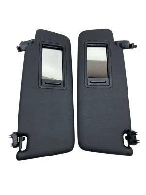 2022-2025 Audi A3 Black Sun Visor Shade Set - Front, Left (Driver) (Used OEM)