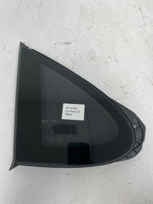 2017-2023 Porsche Panamera Clear Quarter Glass without Privacy Tint - Rear, Left (Driver) (Used OEM)