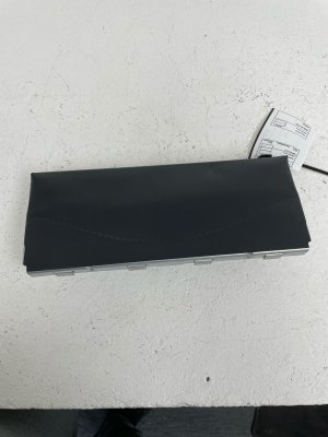 2017-2020 Audi A3 Black w/ Crescendo Red Stitching Lower Dash Knee Air Bag - Front (Used OEM)