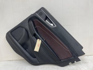 2019-2024 Ford Edge Ebony (Black) Door Interior Trim Panel - Rear, Right (Passenger) (Used OEM)