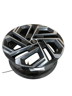 2022-2024 Hyundai Tucson Black 19x7.5 Y-Spoke Machined Black Alloy Wheel (Used OEM)