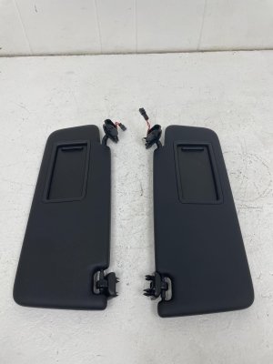 2017-2025 Audi A4 Black Sun Visor Pair - Right (Passenger) (Used OEM)