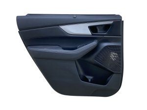 2022-2024 Acura MDX Ebony (Black) Door Interior Trim Panel with Technology Package - Rear, Left (Driver) (Used OEM)