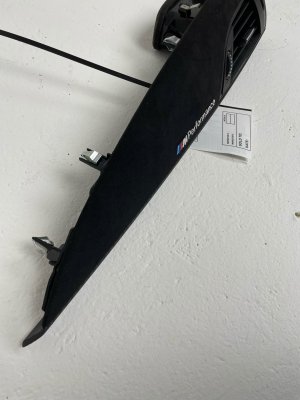 2014-2016 BMW 228i Black HVAC Air Vent with Carpet Trim - Front (Used OEM)