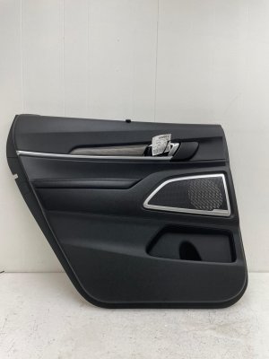2020-2022 Kia Telluride Door Interior Trim Panel with Sunshade - Rear, Left (Driver) (Used OEM)