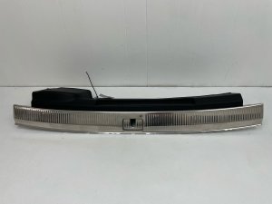2017-2024 Audi Q7 Chrome Trunk Sill Plate Latch Cover (Used OEM)