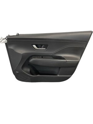 2024-2025 Hyundai Kona Black Door Interior Trim Panel - Front, Right (Passenger) (Used OEM)