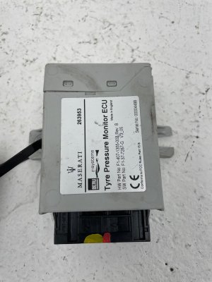 2008-2016 Maserati Quattroporte Tire Pressure Monitor Control Module (Used OEM)