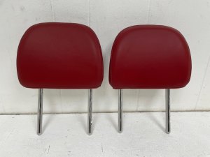 2018-2024 Audi A5 Red Seat Headrest Set - Rear, Left (Driver) (Used OEM)