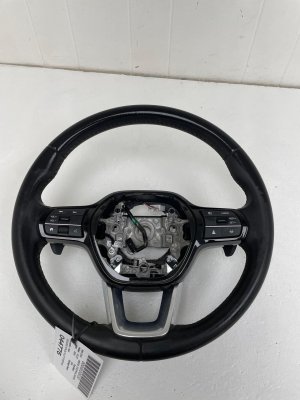2023-2025 Honda Pilot Black Leather Steering Wheel with Controls (Used OEM)