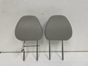 2022-2024 Hyundai Tucson Gray Seat Leather Headrest Set - Front, Left (Driver) (Used OEM)