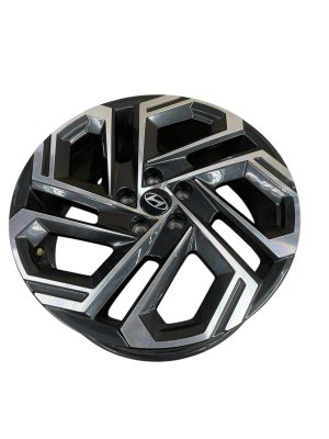 2022-2024 Hyundai Tucson Black 19x7.5 Y-Spoke Machined Black Alloy Wheel (Used OEM)