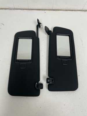 2021-2025 Kia K5 Black Sun Visor Shade Set - Right (Passenger) (Used OEM)