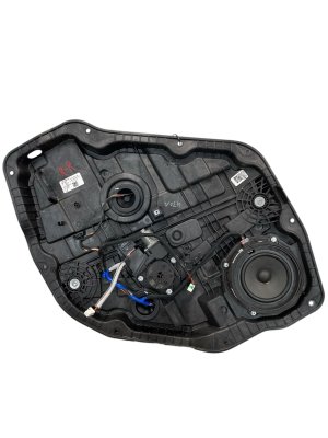 2024-2025 Hyundai Santa Fe Power Window Regulator Carrier Panel - Rear, Right (Passenger) (Used OEM)