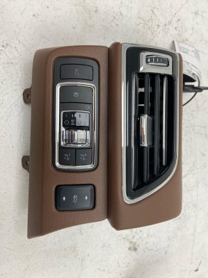2022-2024 Lincoln Navigator Outer Vent Trim Panel with Headlight and Pedal Adjustment Switches - Left (Driver) (Used OEM)