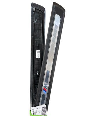 2023-2026 BMW M2 Door Sill Insert Plate Set - Front (Used OEM)
