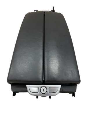 2012-2019 BMW 650i Black Center Console Armrest Lid with Lock (Used OEM)