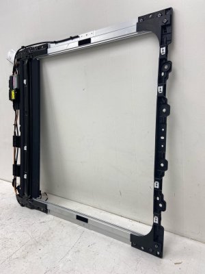 OEM Black Panoramic Sunroof Sunshade Roller Blind Assembly for 2020-2025 Kia - Rear (OEM)