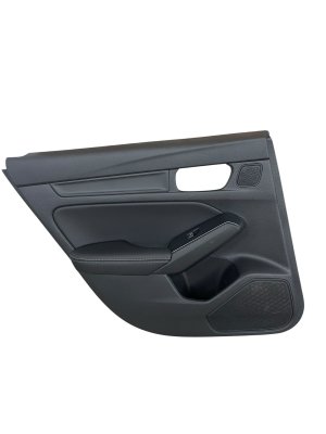 2023-2025 Acura Integra Black Door Interior Trim Panel - Rear, Left (Driver) (Used OEM)