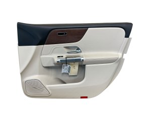 2017-2019 Genesis G90 Beige Door Interior Trim Panel - Front, Right (Passenger) (Used OEM)