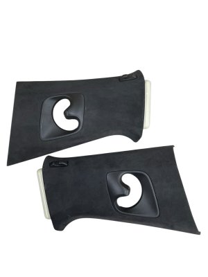 2016-2022 BMW 740i Upper B-Pillar Interior Trim Panel Set (Used OEM)