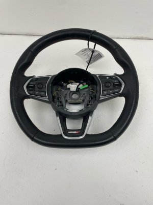 2021-2025 Acura TLX Ebony (Black) Steering Wheel with Control Switches and Paddle Shifters - Front (Used OEM)