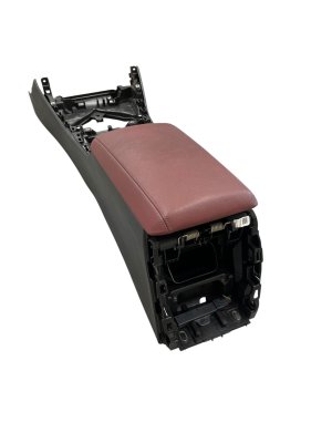 2019-2025 BMW 328i Center Console Base Trim with Armrest Pad Cover (Used OEM)