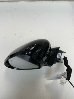 2021-2026 Kia K5 Black Door/Side View Mirror - Front, Left (Driver) (Used OEM)