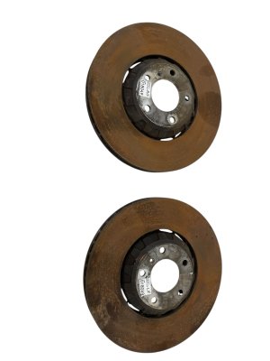 2016-2025 Audi Q7 Vented Disc Brake Rotor Set - Front (Used OEM)