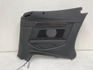 2020-2024 Audi A5 Black Interior Quarter Trim Panel - Rear, Right (Passenger) (Used OEM)