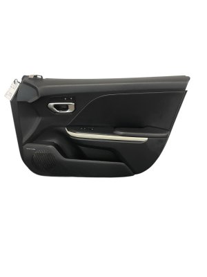 2025 Kia K4 Black Door Interior Trim Panel - Front, Right (Passenger) (Used OEM)
