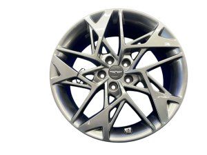 2022-2025 Genesis GV70 Silver 19x8 Twisted Spoke Hyper Painted Alloy Wheel (Used OEM)