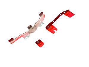 2023-2024 Fisker Ocean Red Planet Fender Support Mount Bracket Set - Front (Used OEM)