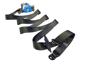 2019-2024 Lexus UX250h Black Seat Belt Assembly - Rear, Right (Passenger) (Used OEM)