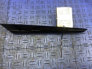 2014-2021 Maserati Ghibli Black Door Trim Panel Moulding - Front (Used OEM)