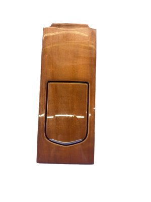 2010-2016 Porsche Panamera Brown Center Console Cup Holder - Front (Used OEM)