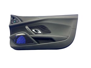 2020-2023 Audi R8 Black Door Interior Trim Panel - Front, Right (Passenger) (Used OEM)