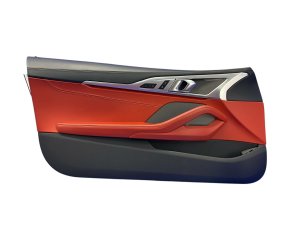 2020-2026 BMW M8 Black Door Interior Trim Panel - Front, Left (Driver) (Used OEM)
