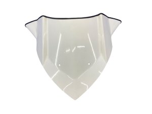 2015-2017 Ford Mustang White Upper Headlight Cowl Trim Cover Panel - Front (Used OEM)