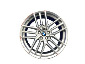 2024-2025 BMW 530i Silver 19x8.5 5 Triple-Spoke Silver Alloy Wheel (Used OEM)