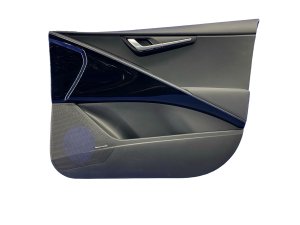 2023-2025 Kia Niro Charcoal (Black) Door Interior Trim Panel - Front, Right (Passenger) (Used OEM)