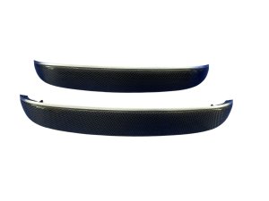 2020-2024 Audi S8 Black Carbon Fiber Seat Back Trim Cover Panel - Front (Used OEM)