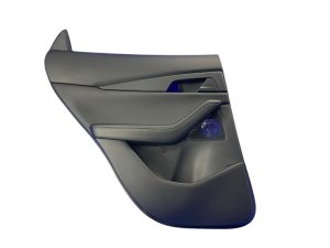 2020-2025 Mazda CX-30 Black Door Interior Trim Panel - Rear, Left (Driver) (Used OEM)