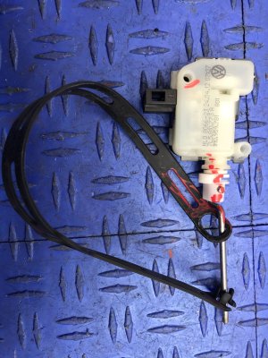 2003-2010 Porsche Cayenne Fuel Filler Door Lock Latch Actuator (Used OEM)