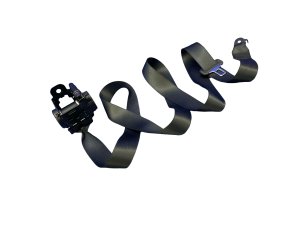  Tesla Model 3 Black Seat Belt Assembly - Rear, Right (Passenger) (Used OEM)